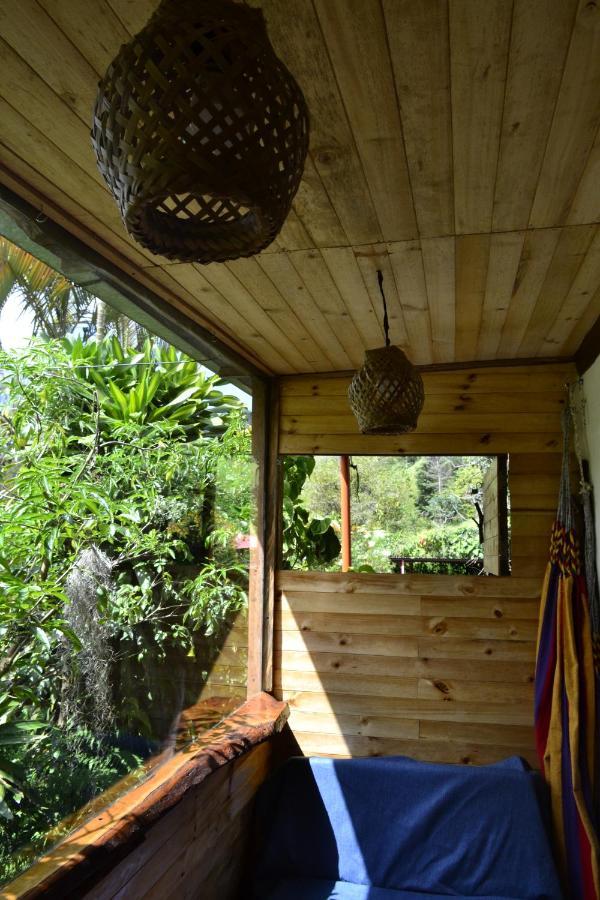 Habitacion Las Bromelias, Pijao, Finca Flora Del Rio Eksteriør billede